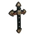 thumbnail image 4 of Patriotic Men In Blue Police Officer Badge With USA Flag Eagle Wings Wall Cross, 4 of 9