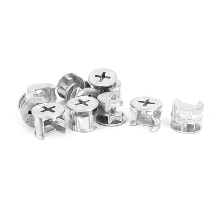 

Unique Bargains 11 Pcs Furniture Connect Hardware Connecting Fittings 15mm Dia Eccentric Cam Wheel