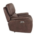 thumbnail image 5 of Picket House Furnishings Grover Power Motion Recliner-Power Head Recliner-Brown, 5 of 8