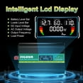 thumbnail image 4 of JIGUUN JIG-02 12 V 1000W Continuous 2000W Surge Power Inverter LCD display, 4 of 11