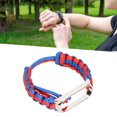 thumbnail image 4 of Parapluie Cordon Bracelet, Réglable Épaissi Conception Étanche Main Sentiment Parapluie Cordon Bracelet pour Mi Band 6/5 NFC Montre Noir Gris, Bleu Marine, Bleu Rouge, Rouge Or, 4 of 8