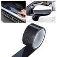 thumbnail image 4 of Adhesivo protector para coche, fibra de carbono negra, protector de fibra de carbono, película de fibra de carbono, diseño fácil de usar, 4 of 7