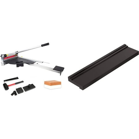 

13 inch Laminate Flooring & Siding Cutter with Sliding Extension Table with Bonus Floor Installation Kit Great Value