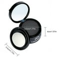 thumbnail image 2 of Hairline Powder - Root Cover Up, Natural Color Blending, Hair Shadow Powder Compact, Covers Thin Areas, Gray Coverage, Hair Fibers, Travel-Friendly Tool, Christmas, Thanksgiving, For Women Men, 1.7, 2 of 8