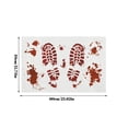 thumbnail image 3 of Halloween Doormat Scary Entry Rug Seasonal Welcome Mat for Front Door Indoor Outdoor Home Party Decoration Carpet, 3 of 7