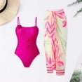thumbnail image 3 of Two Piece Swimwear High Waist Tankini With Skirt Cover Up Swimming Suits for Women Bathing Suit Poolside Outfit, 3 of 4