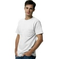thumbnail image 1 of Hanes TAGLESS Men`s Pocket T-Shirt, S, White, 1 of 7