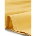 thumbnail image 5 of INSPIRE CHIC Smocked Dress for Women's Square Neck Puff Short Sleeve Ruffle Summer Dresses M Yellow, 5 of 6