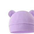 thumbnail image 6 of EnJoCho 6 Pieces Baby Hat Bear Ears Caps Baby Boy Girl Toddler Hats Caps For 0 To 6 Months Baby Kids Super Adorable Head Wear Gifts, 6 of 8