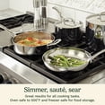 thumbnail image 2 of Cuisinart French Classic Tri-Ply 10-Piece Stainless Steel Cookware Set, 2 of 6