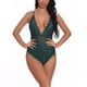 thumbnail image 5 of Mono sexy mono de cosplay suave mono de tela de pantalla de encaje para mujeres adultas, verde negruzco, M Speravity XX000036-20, 5 of 7