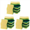 thumbnail image 1 of Esponjas de Cocina para el Hogar de Celulosa Que No Rayan, 15 Paquetes de Esponja de Platos, Esponja Fregadora de Platos Multiusos para el Hogar, 1 of 5