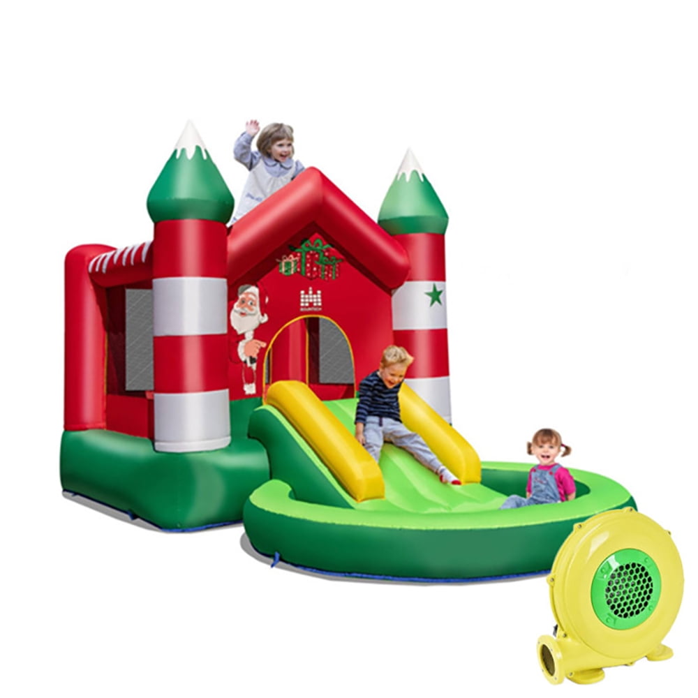 Aimee Lii Inflatable Bounce House with Blower for Kids Aged 3-10 Years, Playhouse for Kids Outdoor