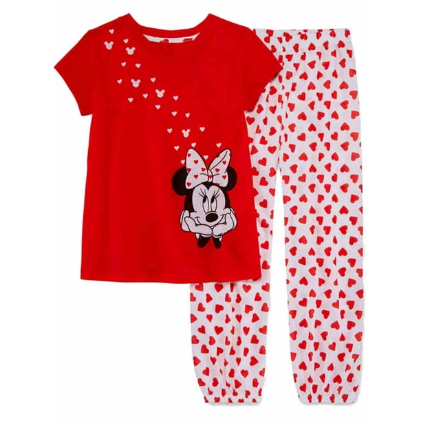 Disney - Disney Toddler & Girls Red Hearts Minnie Mouse Valentine ...