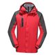thumbnail image 5 of Chaqueta Softshell con capucha para hombre Abrigo impermeable Chaquetas casuales Cazadora de invierno Chaqueta de senderismo Abrigo a prueba , rojo, XXXL Yinane Chaqueta softshell con capucha, 5 of 8