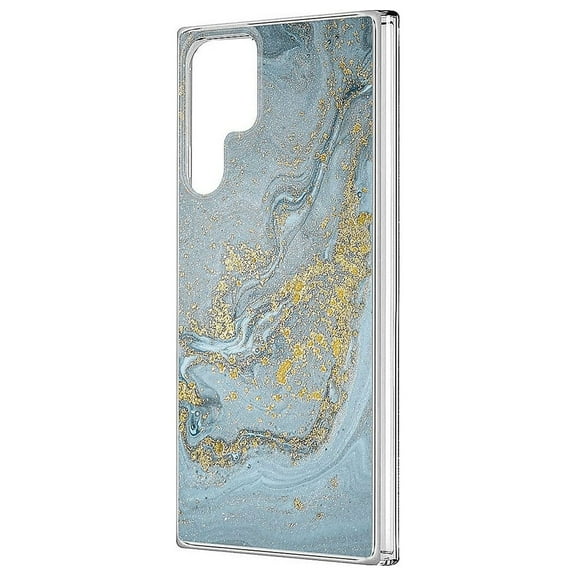 SaharaCase Marble Series Case for Samsung Galaxy S22 Ultra 5G Blue Marble (CP00215)