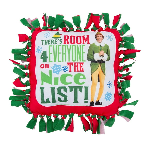 Buddy the Elf Fleece Tied Pillow Craft Kit - Makes 6