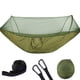 thumbnail image 2 of Hamaca para acampar con red para caminatas al aire libre, viajes, patio trasero,  verde Zulema  Hamaca con Red, 2 of 8