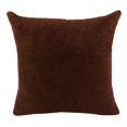 thumbnail image 2 of simhoa Bright Color Pillow Case Velvet Decorative Square Throw Pillow Covers For Sofa Chocolate-45x45cm, 2 of 8