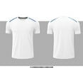 thumbnail image 4 of YHAJDS Men Tops Summer Casual T-shirt,T-shirt for Men Short Sleeve Crew Neck Loose Fitness Running Breathable Sweat Wicking Casual Sports Tops, 4 of 5