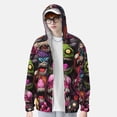 thumbnail image 2 of Fotbe Monstrous Cartoon Characters Chaqueta con Protección Solar UPF 50+ para Hombre y Mujer, Camisa con Capucha y Bolsillos-XX-Large, 2 of 7