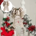 thumbnail image 3 of LMTODLFG Spring Wreath Bow Large Burlap Yellow Wreath Bow Tree Topper Bow for Wreath Window Indoor Outdoor Spring Summer Party Decorations, 3 of 10