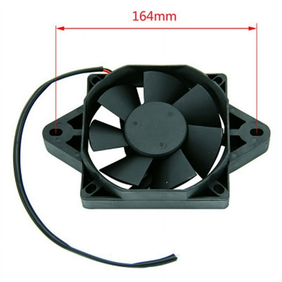 Zyutaosan 12V Motorcycle Scooter Atv Quad Go Kart Dirt Bike Electric Radiator Cooling Fan