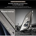 thumbnail image 4 of New Aluminum Frame Metal Bumper Frame Slim Hard Case Cover for iphone 16, Metal Frame Armor with Soft Inner Bumper, Raised Edge Protection, 4 of 7