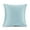 Aqua, variant on Nestl Plush 2 Pack Solid Decorative Microfiber Rectangle Throw Pillow Cover with Throw Pillow Insert for Couch, Silver, 12" x 20"
