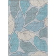 thumbnail image 2 of Addison Rugs Chantille Indoor/Outdoor Transitional Botanical Teal Machine Washable Rectangle Rug, 10' x 14', 2 of 8