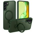 thumbnail image 1 of Casehas - Funda magnética con soporte para Samsung Galaxy S22, a prueba de golpes, color verde, 1 of 8