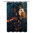 thumbnail image 4 of Shower Curtain Waterproof Quick Drying Decorative Fashionable Bathroom Bathing Curtain Halloween Decor Daily Use, 4 of 7