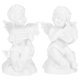 thumbnail image 1 of 2 piezas de estatua de ángel de resina para decoración del hogar, figura de ala romana, pequeño querubín bebé, 1 of 6