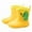 Yellow, variant on Cute Kids Rain Boots Non-Slip Waterproof EVA Rain Shoes for Toddler Boys Girls Outdoor Puddle Walking Garden Play Home Rubber Shoes Rain Shoes