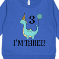thumbnail image 3 of Inktastic 3rd Birthday 3 Year Old Dinosaur Party Toddler Sweatshirt, 3 of 4
