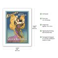 thumbnail image 2 of Harry Kellar’s Latest Wonder - The Golden Butterfly - Vintage Magic Poster c.1906 - Bamboo Fine Art 290gsm Paper (Unframed) 12x16in, 2 of 4