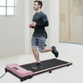 thumbnail image 6 of Pink Electric Treadmill Walking Pad Under Desk Jogging Machine Home Fitness 1-6km/h Treadmill Running Machine, 6 of 17
