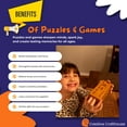 thumbnail image 6 of Creative Crafthouse Penny Drop II Premium Wood Family Dice Game, 6 of 7