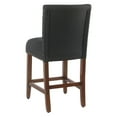 thumbnail image 6 of HomePop 24" Counter stool with nailheads, Multiple Colors, 6 of 8