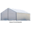 ShelterLogic Super Max 18' x 20' White Canopy Enclosure Kit Fits 2" Frame
