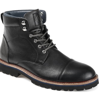 Thomas & Vine Avrum Leather Cap Toe Chukka Boot (Men)
BLACK, Size 13 NEW Thomas & Vine Mens Avrum Lace-up Cap-toe Ankle Boot  main image 3