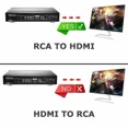 thumbnail image 3 of Rca Av To Hdmi Hd Converter Composite Cvbs Video Adapter Wii Nes Snes, 3 of 6