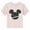 Light Pink, variant on Toddler's Mickey & Friends Saturn Silhouette Logo Graphic Tee Athletic Heather 4T