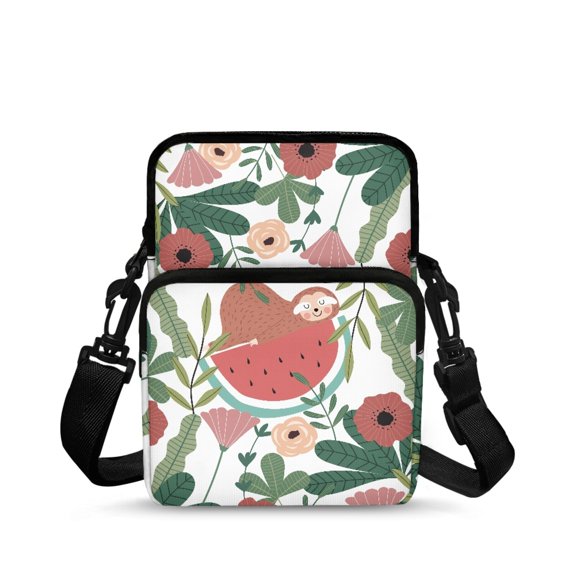POLERO Crossbody Bag for Work and Travel, Zippered 2-Layer over Shoulder Bags for Women Crossbody Purse