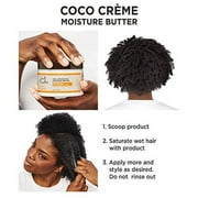 Carol s Daughter Coco Creme Coil Enhancing Moisture Butter for Very Dry Hair with Coconut Oil and Mango Butter Paraben Free and Silicone Free Butter for Curly Hair 12 oz