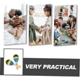 thumbnail image 2 of 2pcs,Wooden Maracas Musical Instruments for Kids Toddlers,  Colorful Percussion Shaker Set for Early Music Learning.,Multi-color, 2 of 9