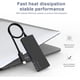 thumbnail image 5 of Hub USB C, divisor USB 3.0 de 4 puertos con transferencia de datos de 5Gbps, divisor USB C para  tipo C,  Pro, , Surface, XPS, unidad flash, HDD móvil, 5 of 7