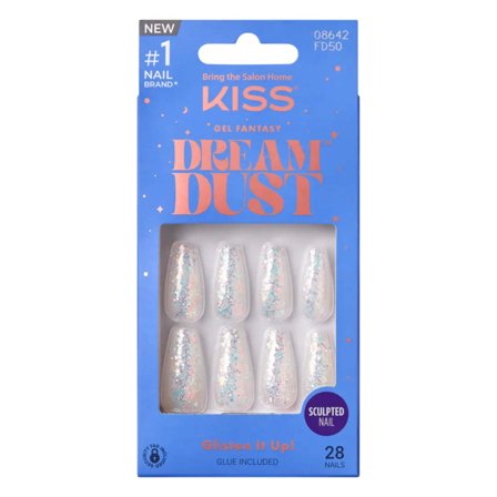 Kiss Gel Fantasy Dreamdust Nails - Fariest