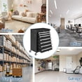 thumbnail image 4 of Carro de herramientas profesional con ruedas y 7 cajones - Gabinete móvil de acero con cerradura de seguridad y forros de cajón - Amplio almacenamiento para herramientas en taller, garaje o almacén, 4 of 7