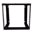 thumbnail image 4 of CNAweb 9U Wall Mount Open Frame 19" Server Equipment Rack 19 inch Depth – Black, 4 of 4